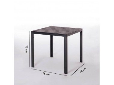 Tavolo quadrato esterno - GABRIEL | SieditiFuori