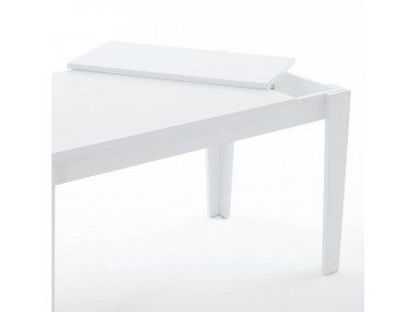 Ingrandimento tavolo Andrea bianco frassino