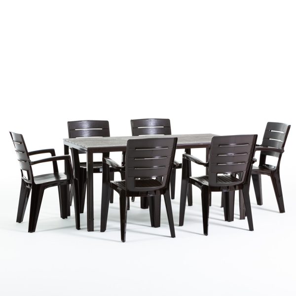 Set tavolo e sedie da esterno - THOMAS & ANITA SET | SieditiFuori