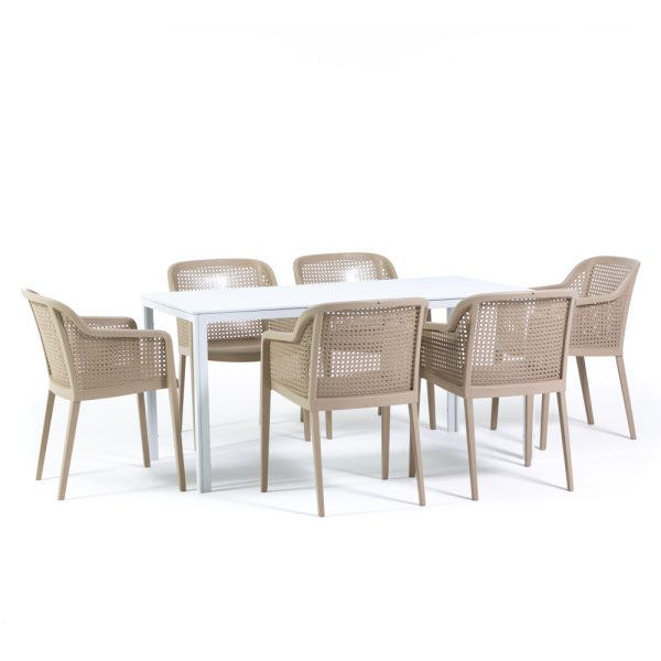 Set tavolo e sedie da esterno - THOMAS & KARIN set | SieditiFuori