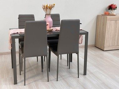 Set tavolo e sedie interno - ETTORE + LIDIA | SieditiFuori
