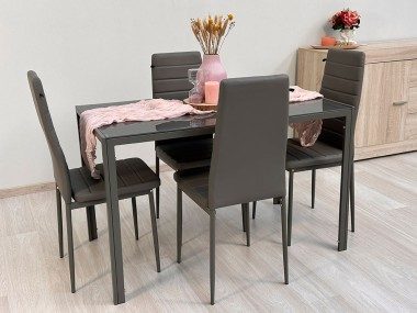 Set tavolo e sedie interno - ETTORE + LIDIA | SieditiFuori